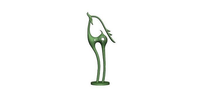Deer Gazelle 3D print model
