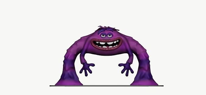 art Monsters University 3D print model