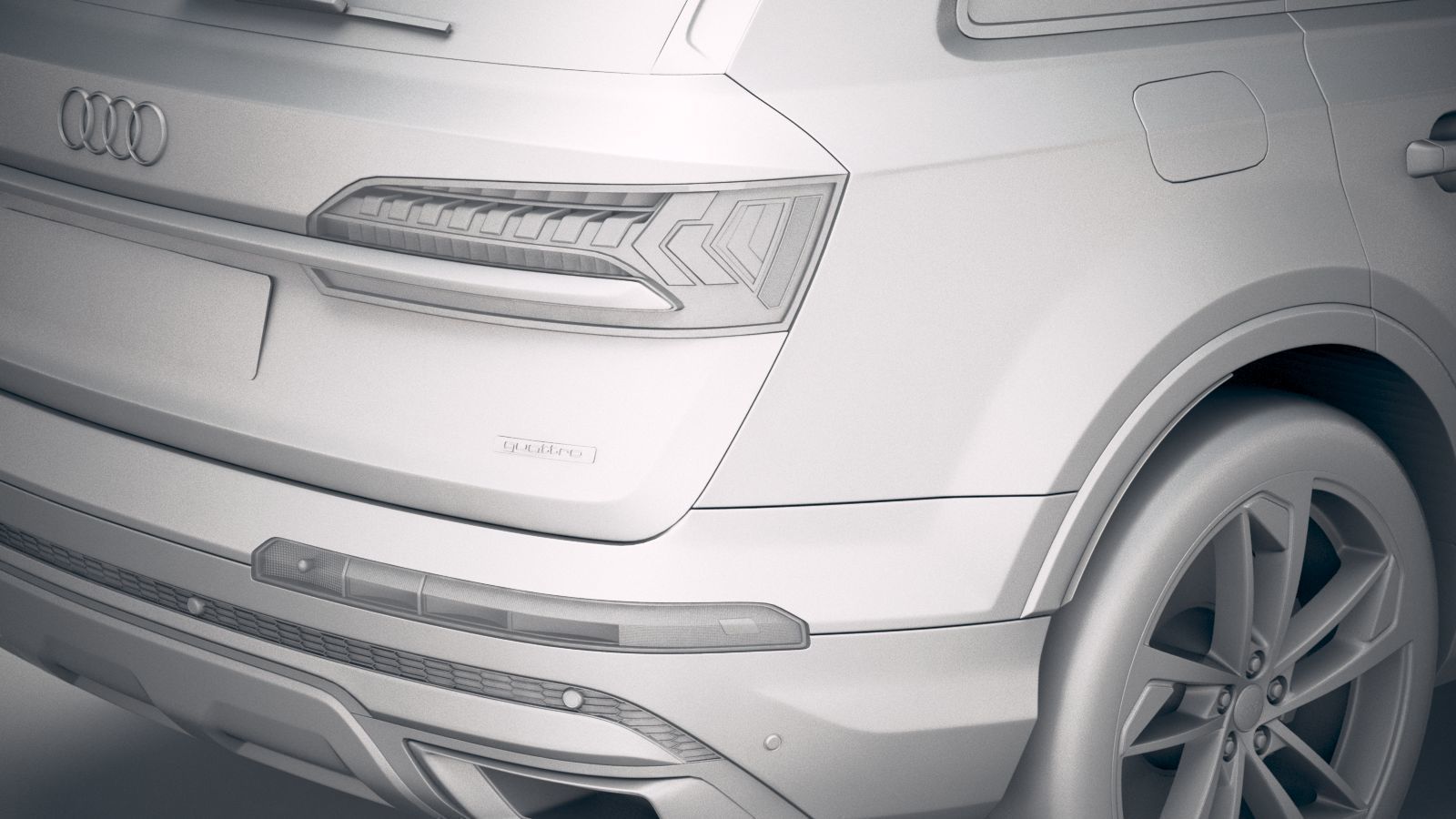 Audi Q7 2020 3D model_19