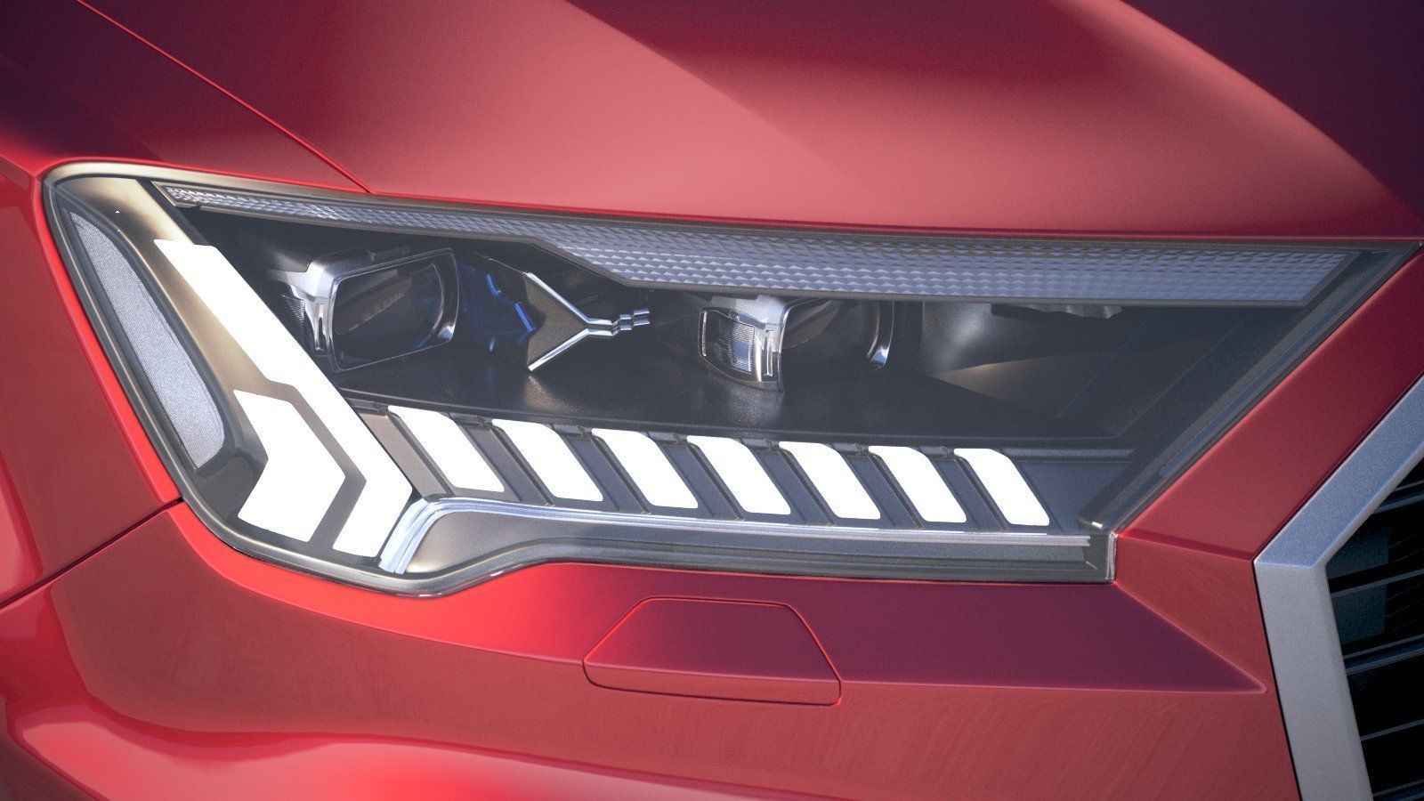 Audi Q7 2020 3D model_15