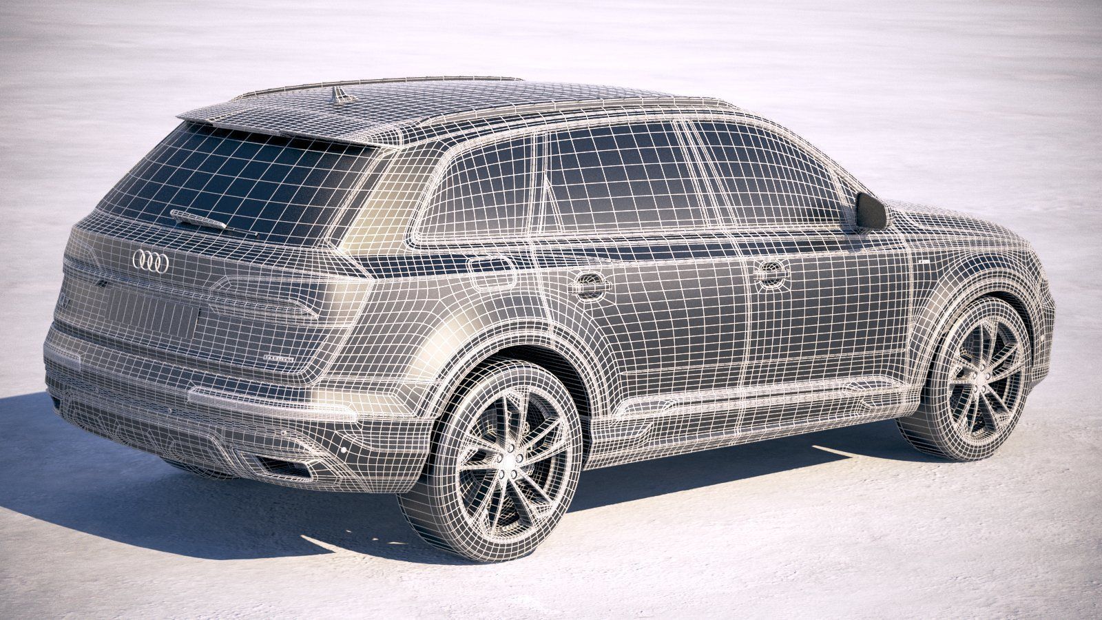 Audi Q7 2020 3D model_27