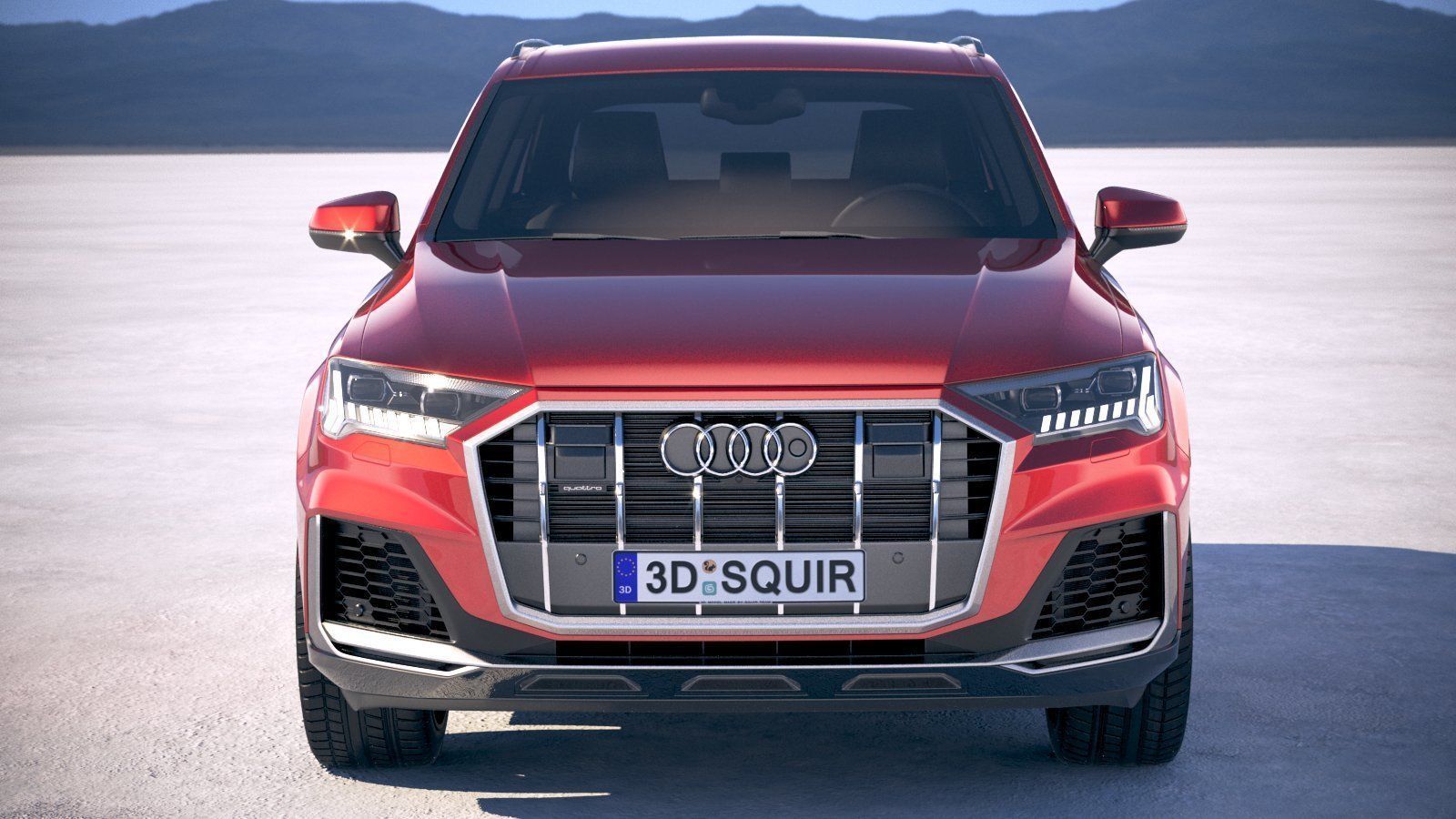 Audi Q7 2020 3D model_9