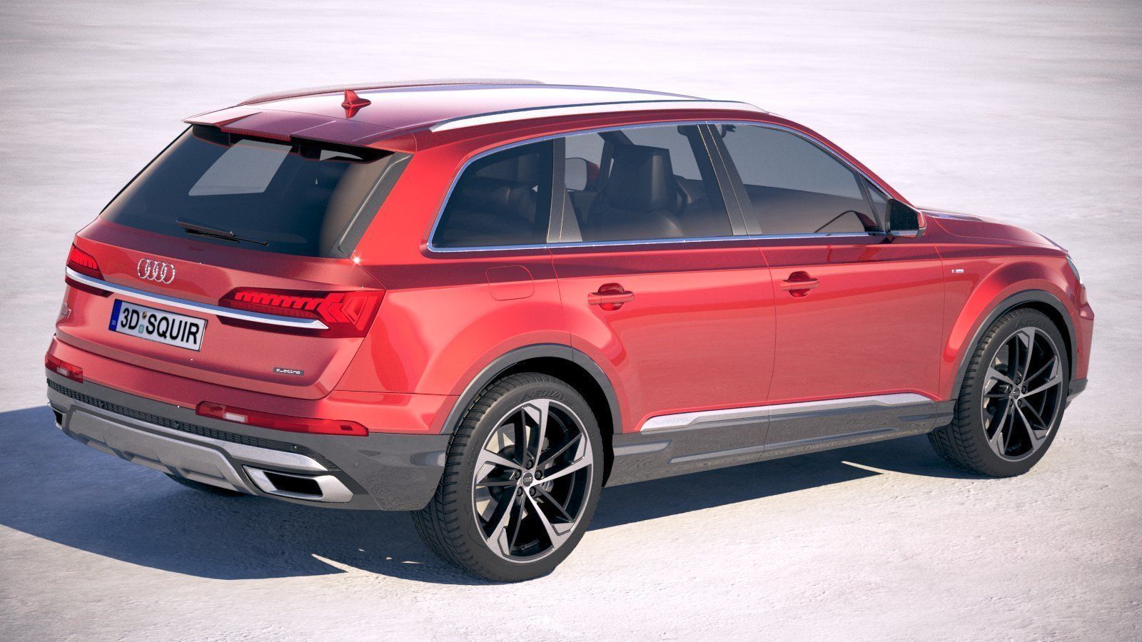 Audi Q7 2020 3D model_4