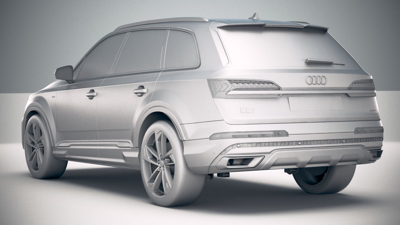 Audi Q7 2020 3D model_23