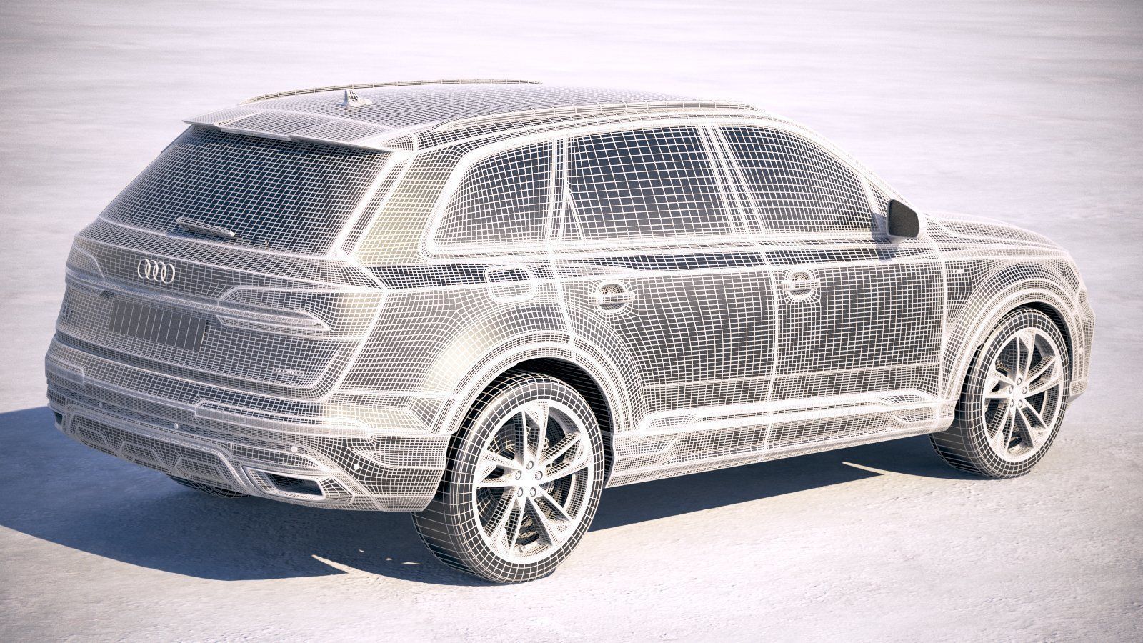Audi Q7 2020 3D model_25