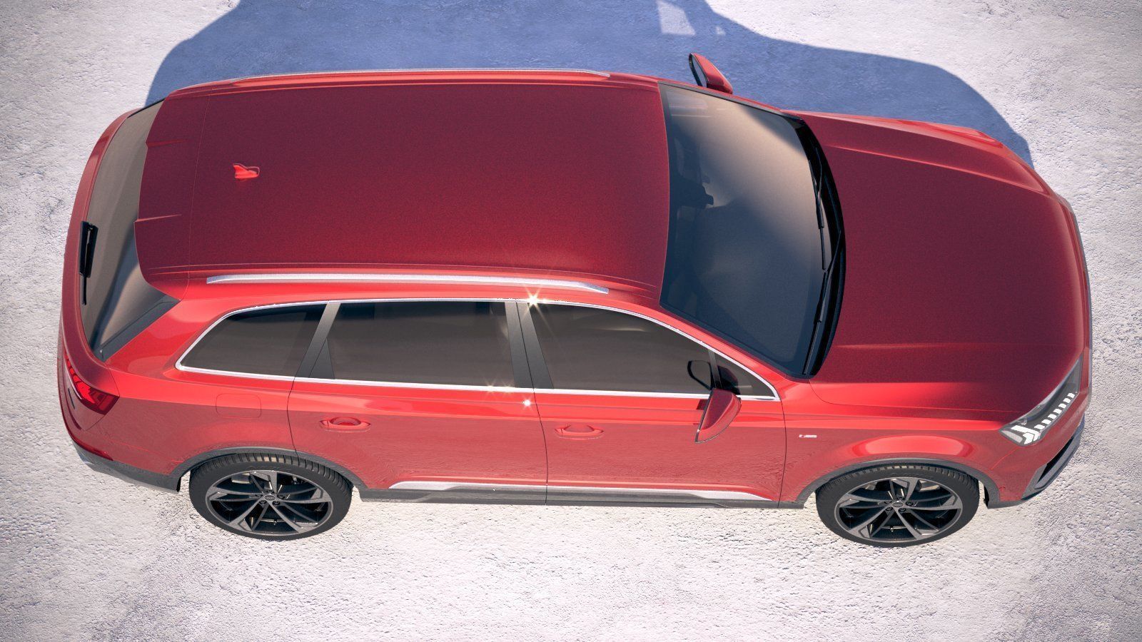 Audi Q7 2020 3D model_7