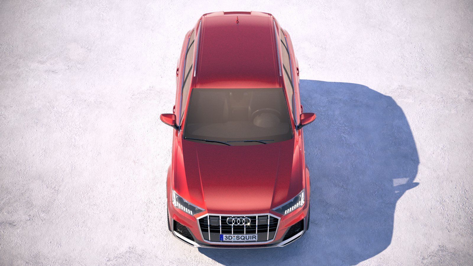 Audi Q7 2020 3D model_8