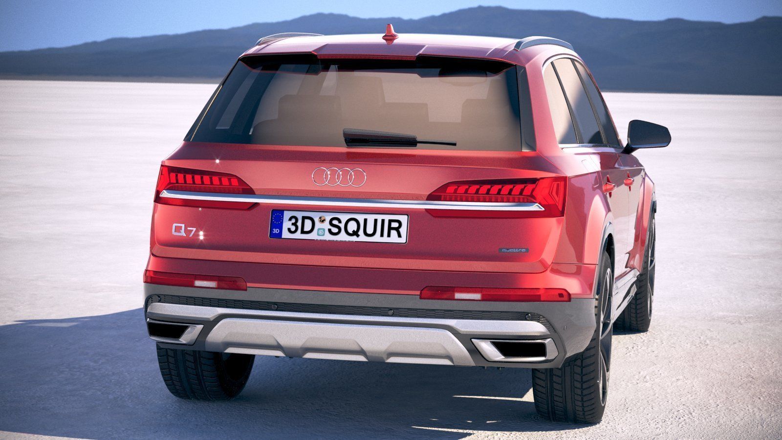 Audi Q7 2020 3D model_5