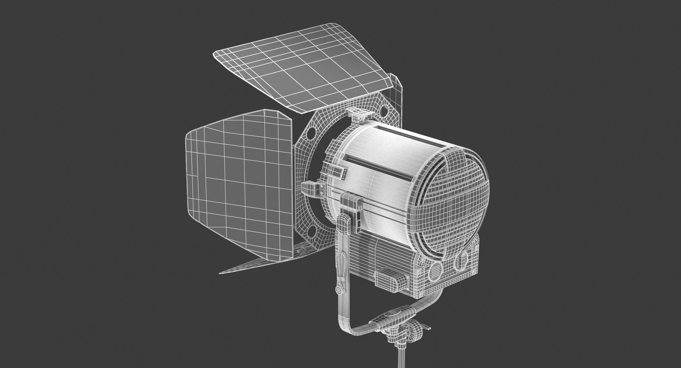 3D Arri Tungsten True Blue T5 3D model_11