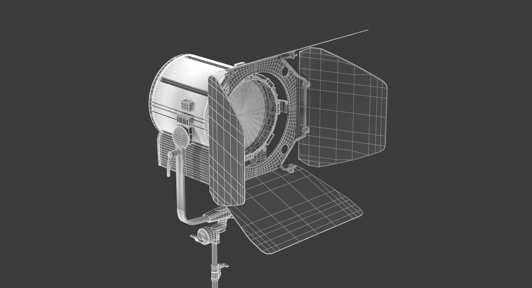 3D Arri Tungsten True Blue T5 3D model_10