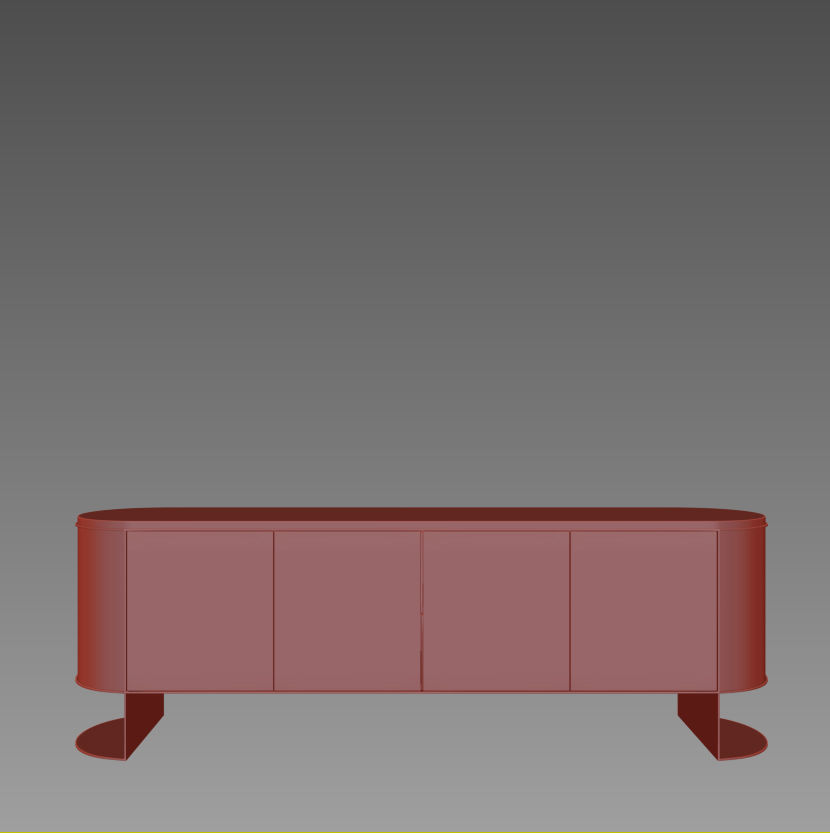 commode Caracole PRIME TIME 3D model_3