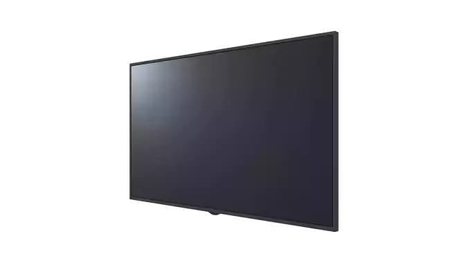 55 inch LED TV  3D model