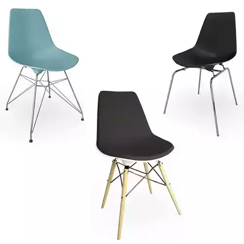 Eames Chairs DSW DSX DSR Vitra