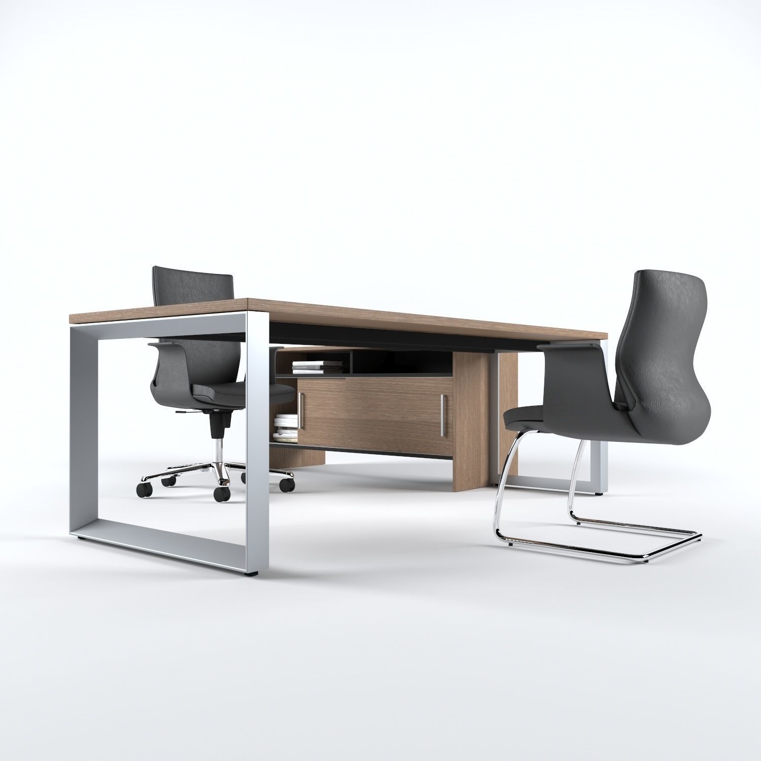 Codutti office table V1 3D model_1