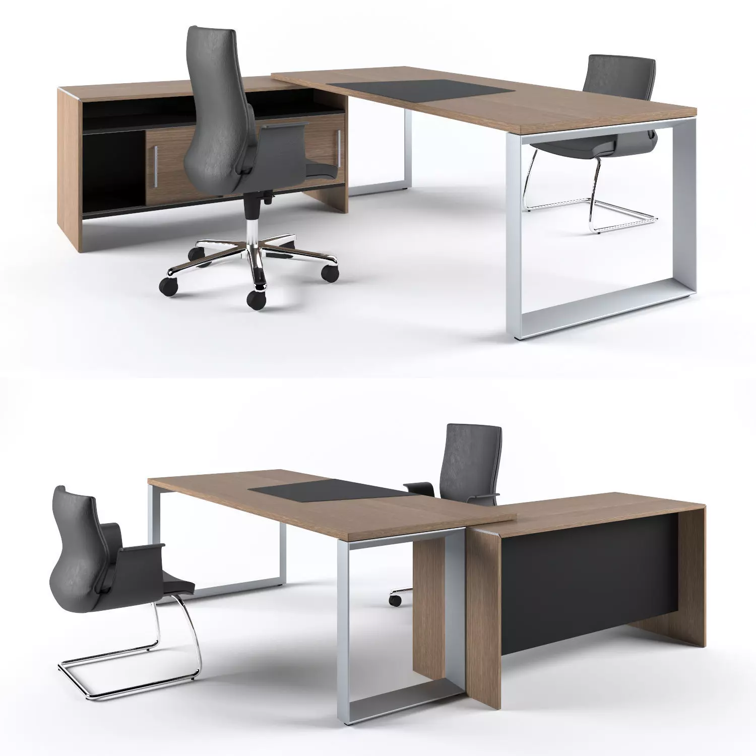 Codutti office table V1 3D model_0