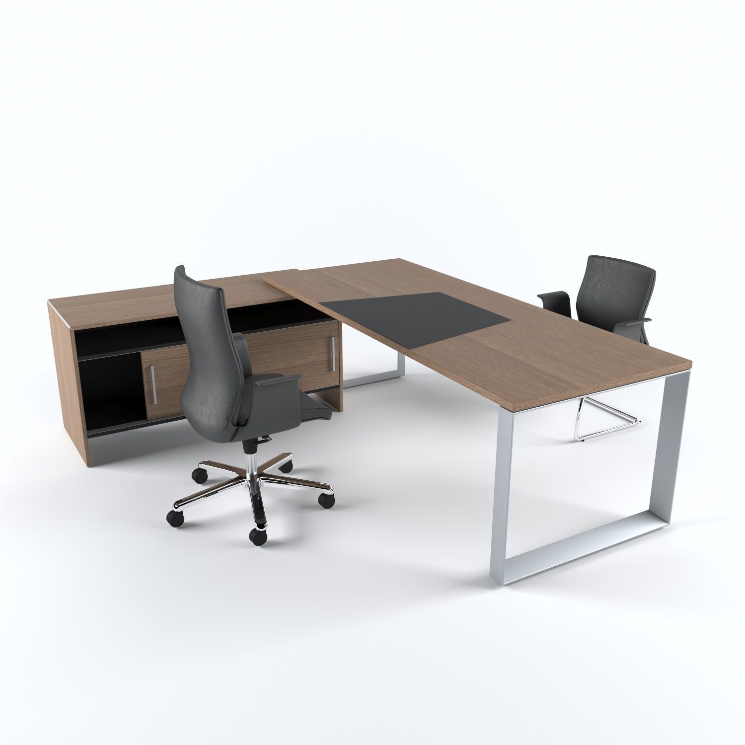 Codutti office table V1 3D model_2
