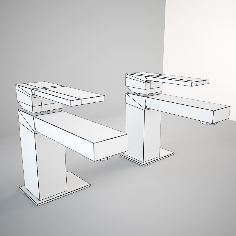 Fantini - Plano mixer Low-poly 3D model_1