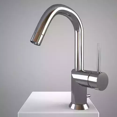 Fantini Cafe 1804S Mixer Low-poly 3D model