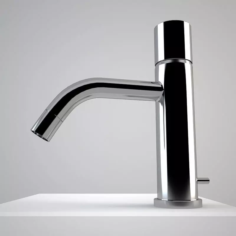 Fantini Nostromo small mixer Low-poly 3D model_0