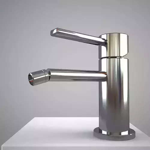 Gessi Ozone 15086 bidet mixer Low-poly 3D model
