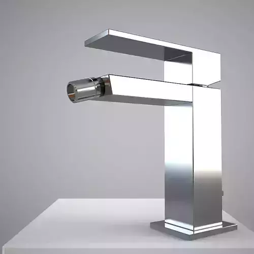 Gessi Rettangolo 20007 bidet mixer Low-poly 3D model