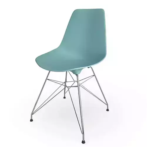 Eames Chair DSR Vitra 3D model