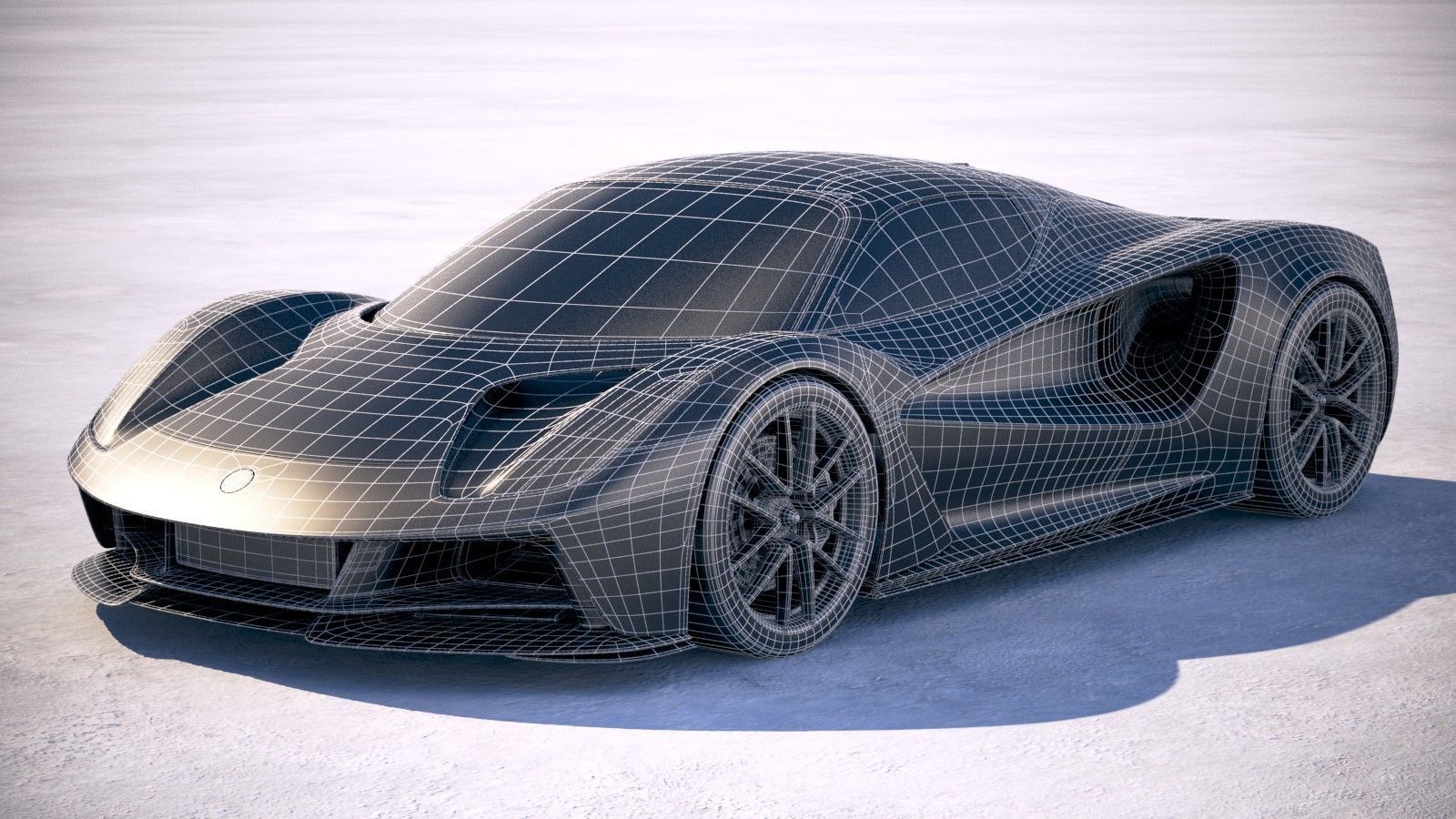 Lotus Evija 2020 3D model_39