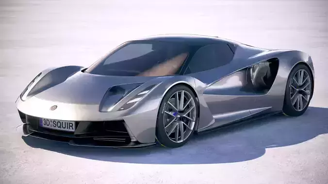 Lotus Evija 2020 3D model