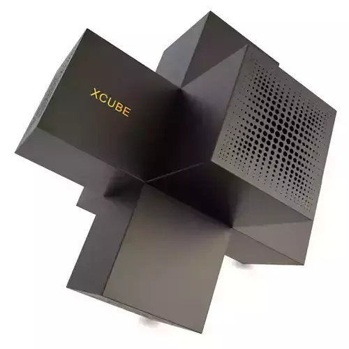 Speaker X Cube 3D model