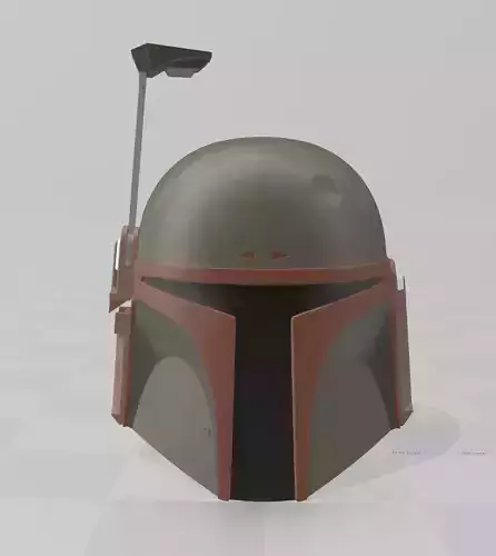 Star Wars Boba Fett Helmet Return of the Jedi Original Trilogy 3D print model