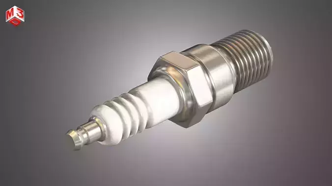 Spark Plug 3D model