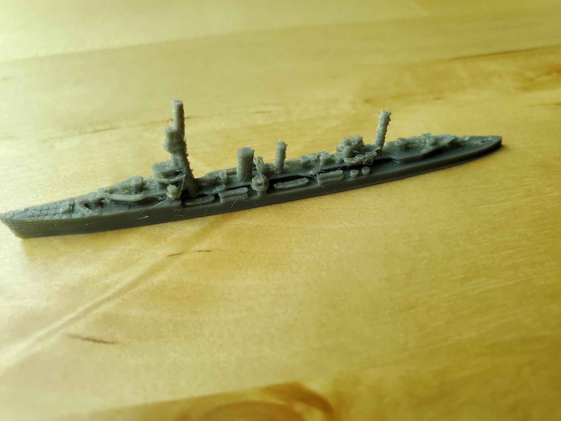 British Danae-Class Cruiser 3D print model_10
