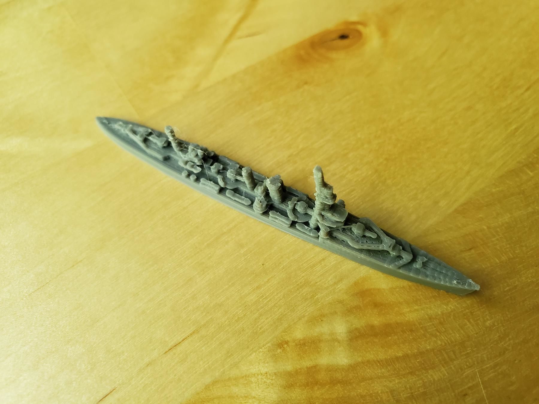 British Danae-Class Cruiser 3D print model_3