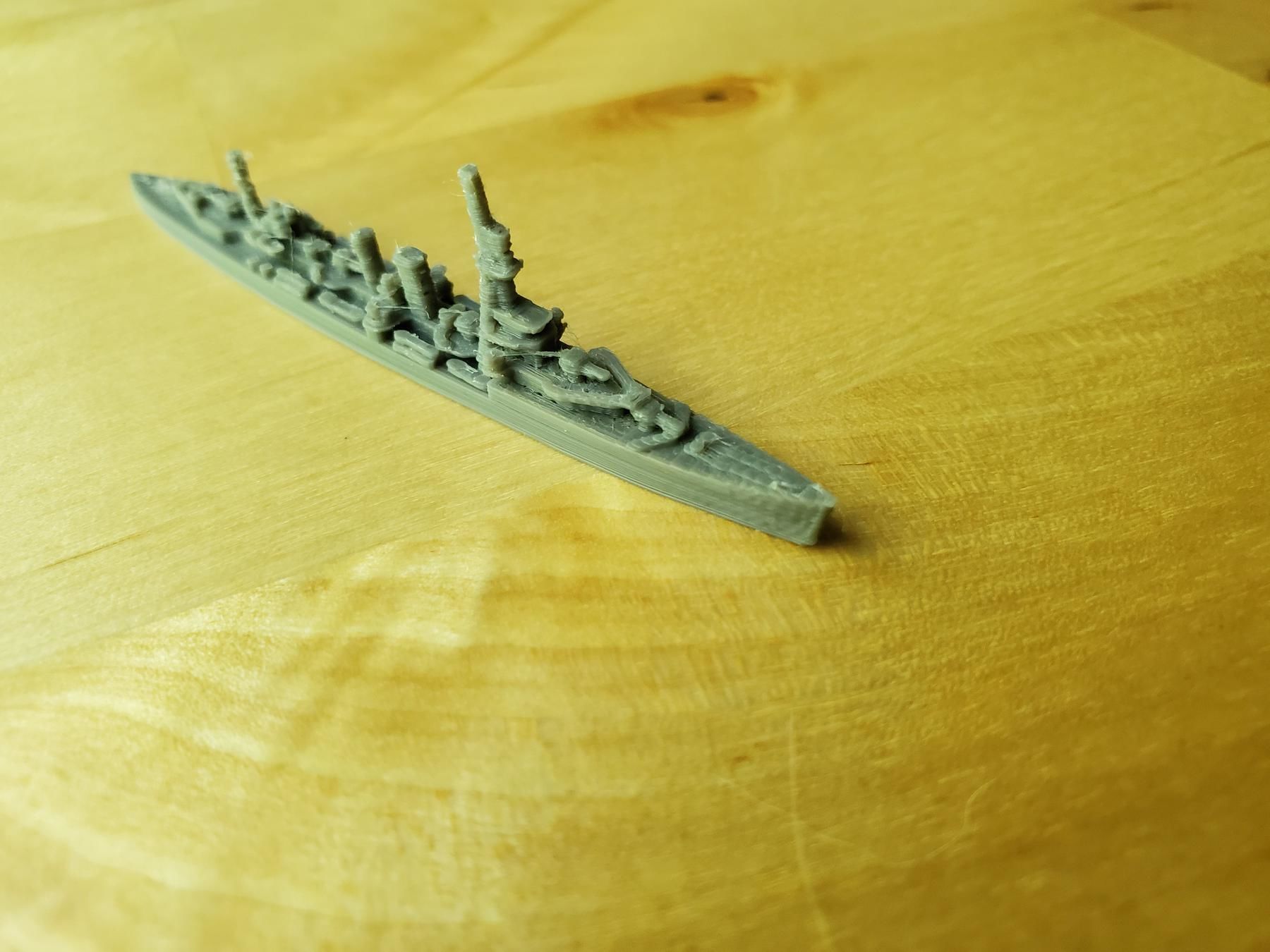 British Danae-Class Cruiser 3D print model_4