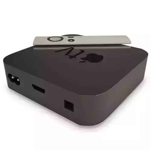 Box Tv Apple and remote Control