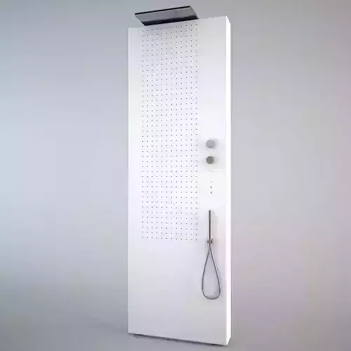 Fantini Acquapura shower panel 3D model