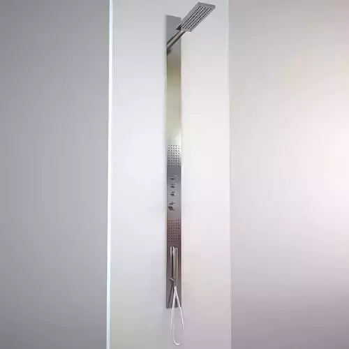 Fantini Acquatonica shower panel 3D model