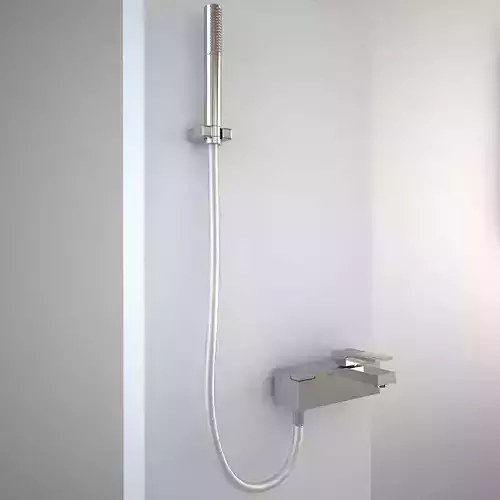 Fantini Plano Shower Low-poly 3D model