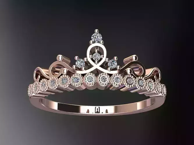 Crown 2 Diamond Ring Light Design 