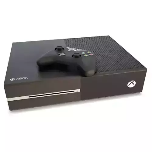 X box Black Console