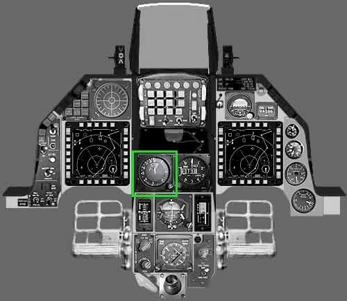 F16 Airspeed Indicator Gauge 3D model_6
