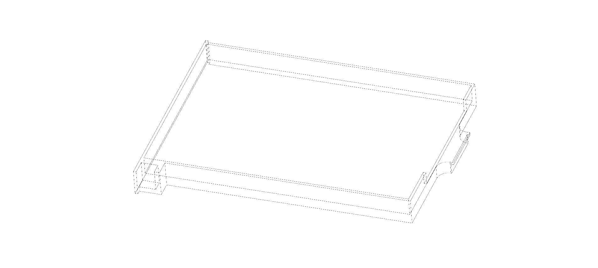 SSD Harddrive Holder Dell Precission M6600 3D print model_4