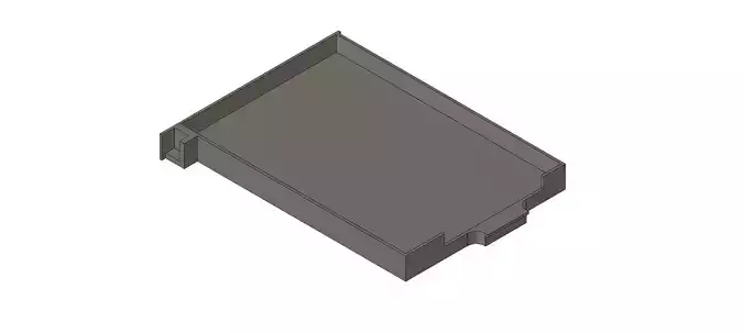 SSD Harddrive Holder Dell Precission M6600 3D print model