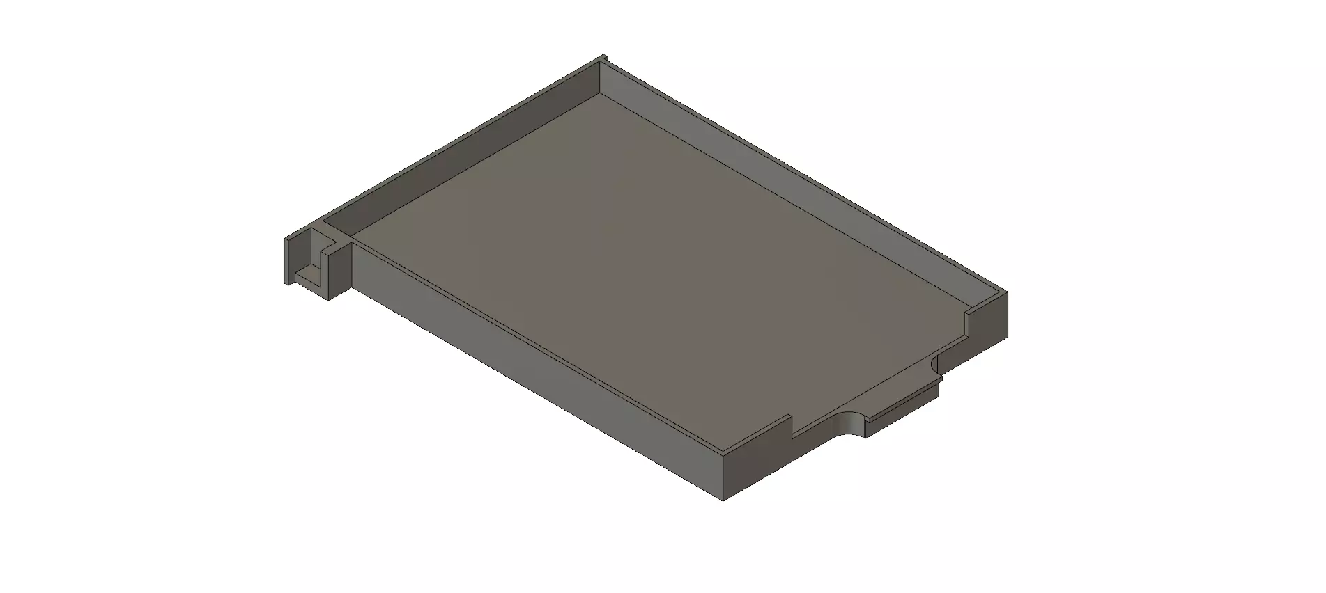 SSD Harddrive Holder Dell Precission M6600 3D print model_0