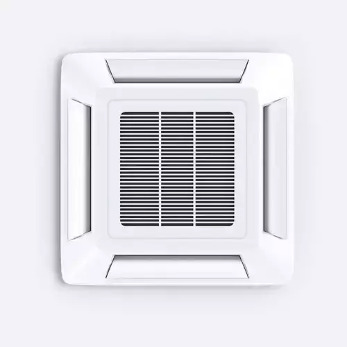 Interior ceiling conditioner split system