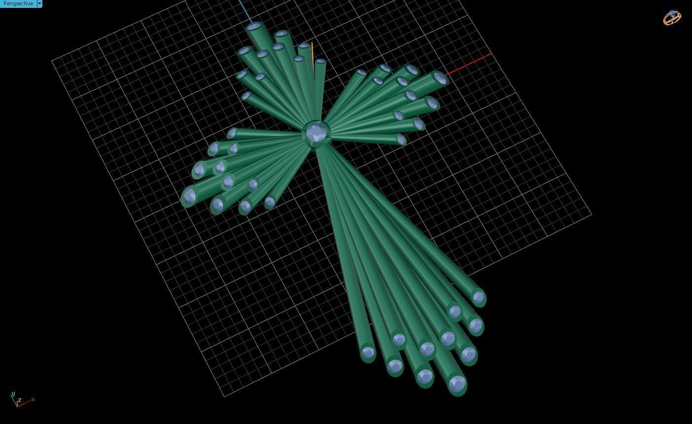 Tube Cross 3D Model Collection_7