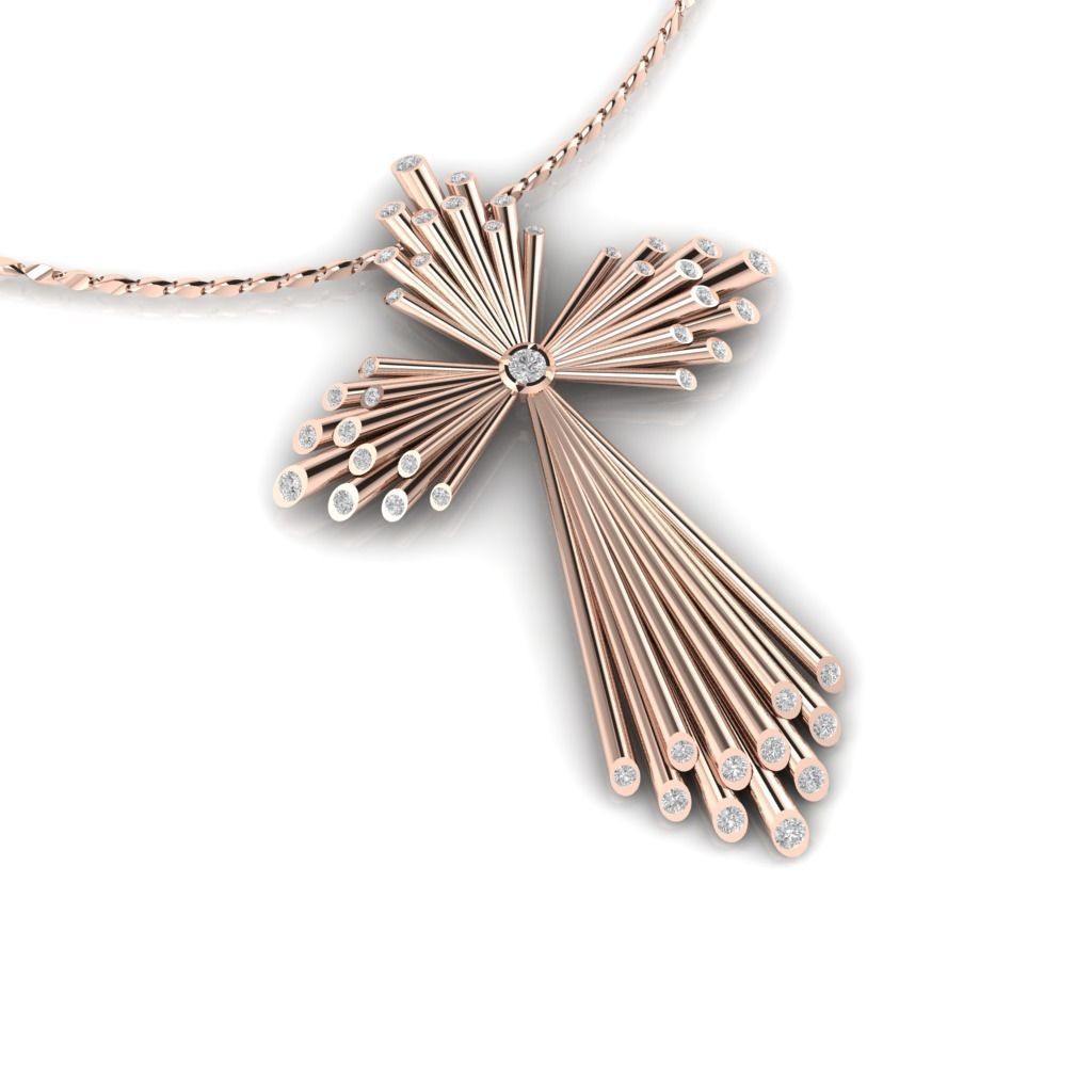 Tube Cross 3D Model Collection_6