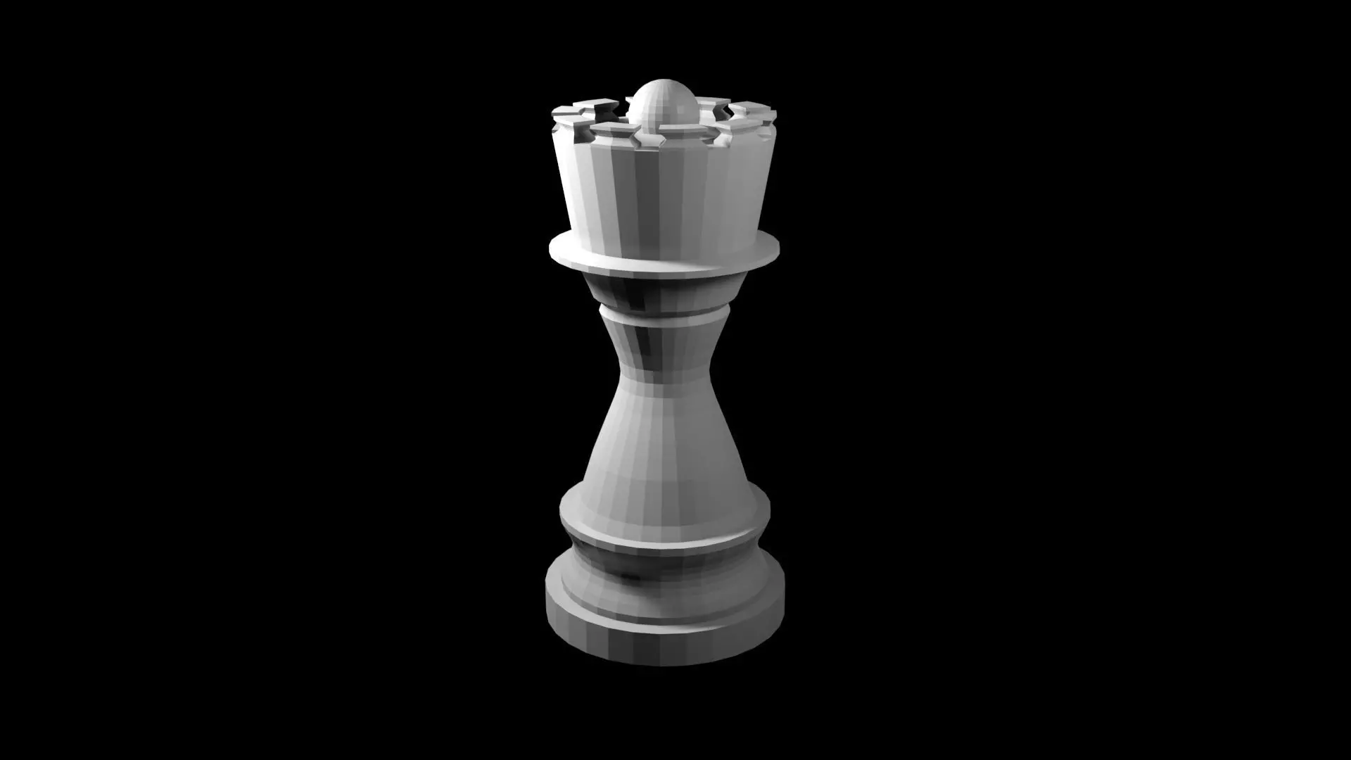 Chess Queen Free 3D model