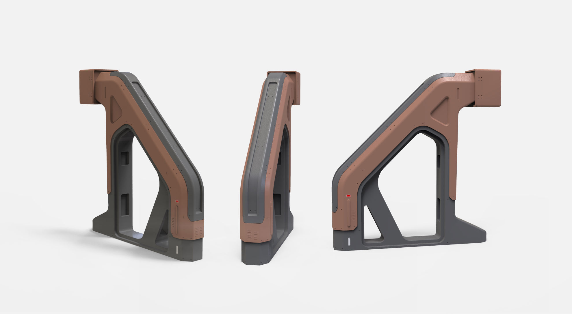 sci-fi Architecture kitbash 6 3D model_24