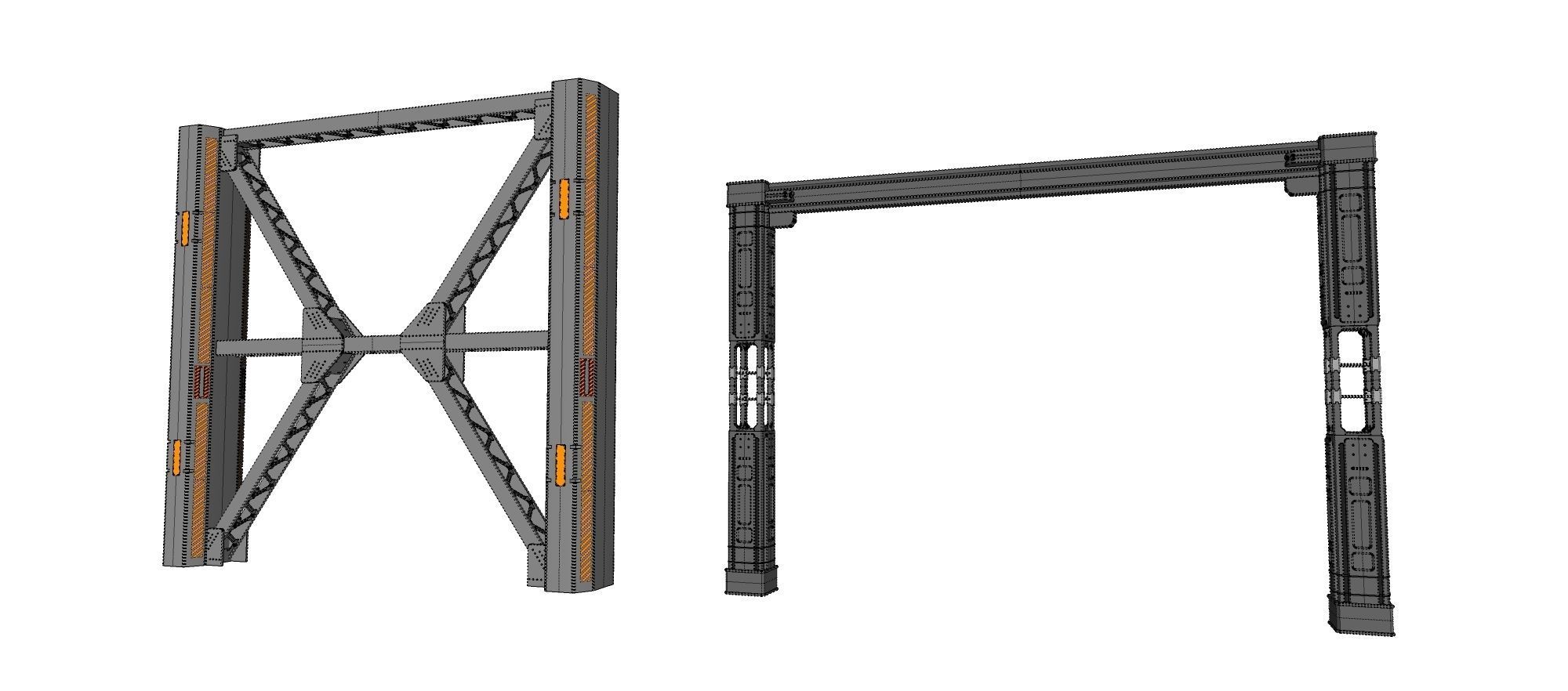 sci-fi Architecture kitbash 6 3D model_28